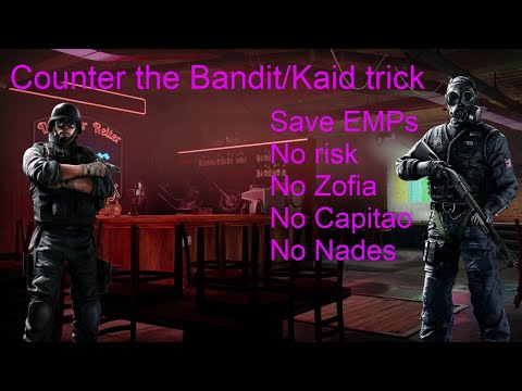 How to Counter Bandit and Kaid Trick with Thatcher and Thermite ONLY