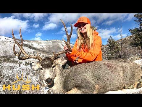 SHE GOT HIM AT 500 YARDS WITH THE WEATHERBY 30-378