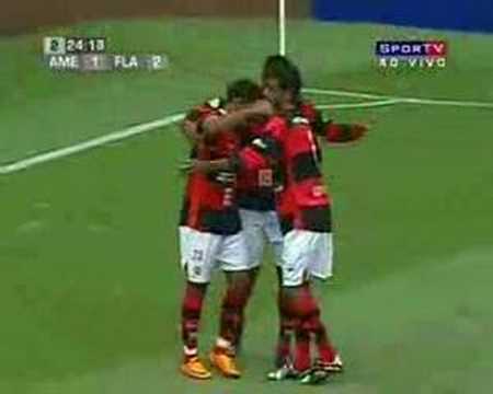 Flamengo 4 x 2 America (Mex) - Libertadores 2008
