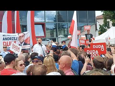 Wybory 2020.A. Duda. Augustów - R.Z.Augusta.