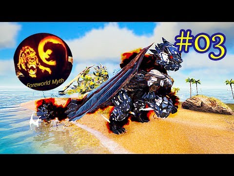 DOMAMOS A DRAGON QUEEN!!!! ELA NÃO PERDOOU NEM A CANDY!!! - ARK FOREWORLD MYTH SERVER #03