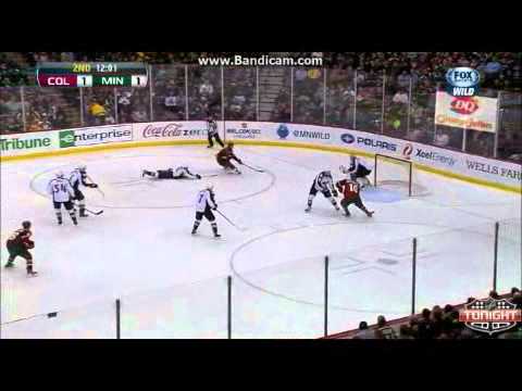 Colorado Avalanche vs Minnesota Wild | Mikko Koivu two goals| 14.3.2013