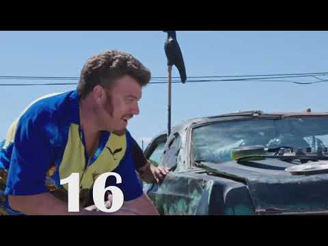 Every time Ricky has been shot in "Trailer Park Boys"