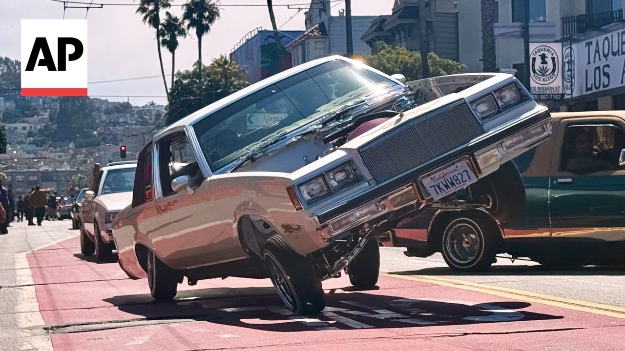 Video: San Francisco hosts 45th annual lowrider parade on Mission Street
