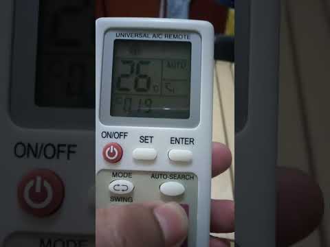 How to connect universal remote control with any ac