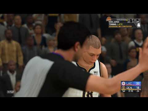 NBA 2K21 MY CAREER   EP 140 CLIPPERS VS NUGGETS