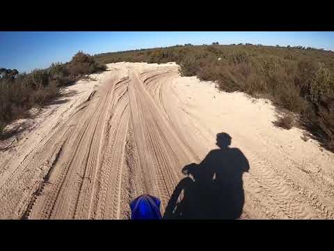 Little Desert National Park, Victoria. Dirt bike ride on a gorgeous winter day. July 2020. Part I.