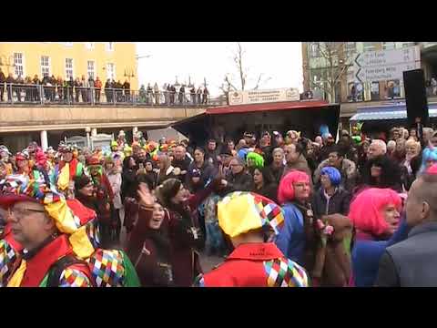 Rosenmontag 2019 in Fulda - Ostendia am Bahnhof