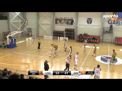 SportoTV.lt: LKL „LSU-Atletas" - „Juventus" 2014-01-28