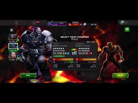 MCOC- Apocalypse kills 6r3 stunning reflection miniboss 💪💪