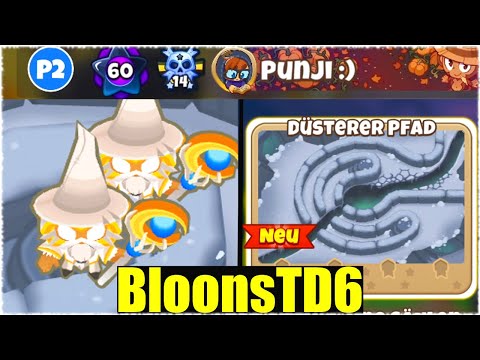 DER DOPPELTE ERZMAGIER VS NEUE MAP - Bloons TD6 [Deutsch/German] mit @punjigaming8952