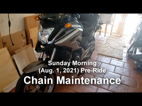 Thumbnail for Honda NC700X Chain Clean/Lube + Dana Point Ride Highlights