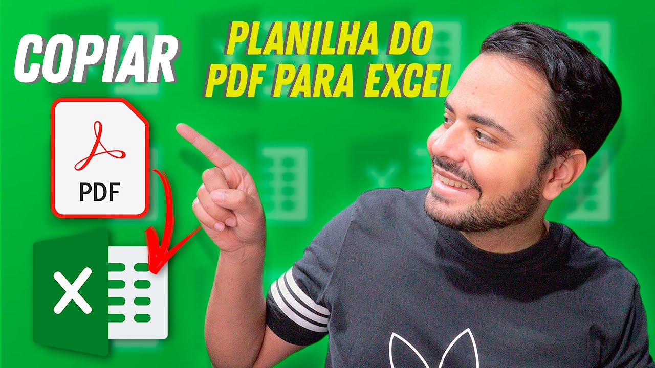 Aprenda a CONVERTER PLANILHA PDF para EXCEL de forma SIMPLES!