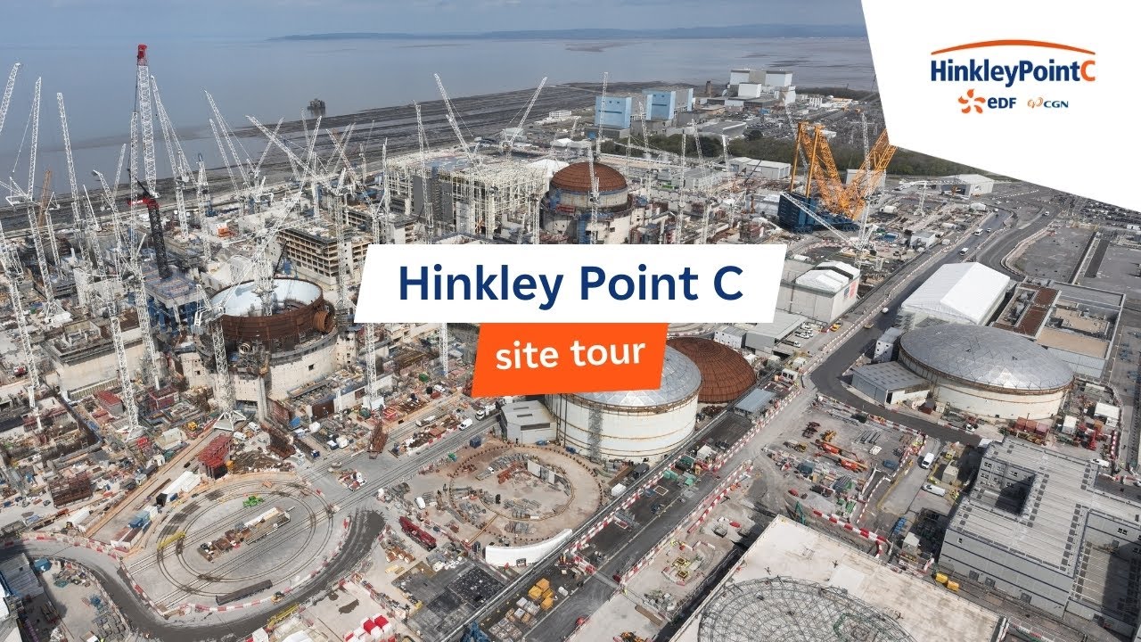 New behind the scenes site tour unveiled of Hinkley Point C | July 2024