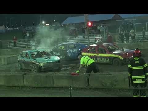 2025 Herkimer Spring Demolition Derby Heat 7 (Bonestock Compact Feature)