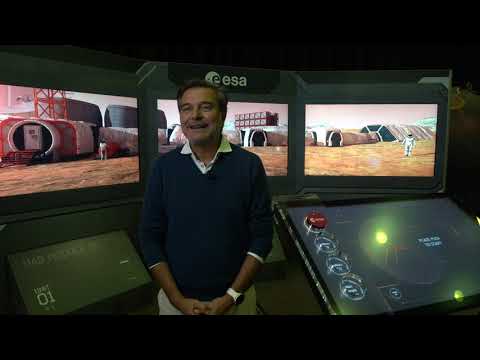 ESA Touchtable: MISSION  |  MARS. We Explore. You Benefit