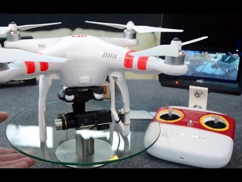 DJI Phantom2 V2 FPV Super Combo with H3-3D Gimbal with Video Streaming to Black Pearl 7" Screen.