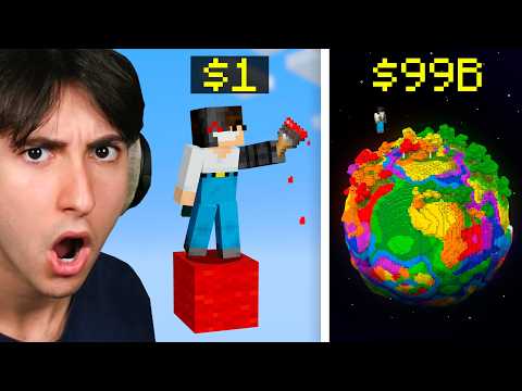 Minecraft But Anything You Do = Money!