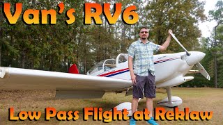 Van's RV6 Low Pass Flight at Reklaw