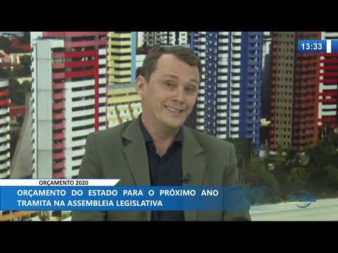 O DIA NEWS 04 12 2019  Vagner Ximenez (Dir. Orçamento SEPLAN) - Orçamento 2020