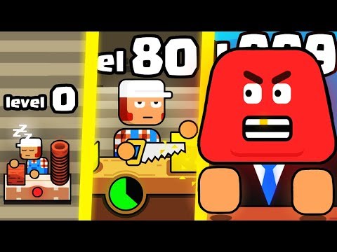 IS THIS THE HIGHEST LEVEL STRONGEST WORKER EMPLOYEE EVOLUTION? (9999+ FACTORY LEVEL) l Make More! Video