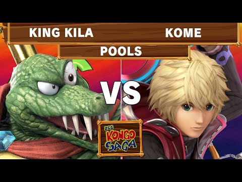 2GG Kongo Saga - TY | King Kila (K Rool) Vs Kome (Shulk) Winners Pools - Smash Ultimate