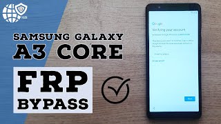 Samsung Galaxy A3 Core Google Account Bypass | Frp Bypass Samsung A3 Core Android 10 Without PC