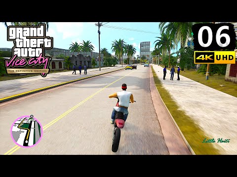 GTA Vice City Definitive Edition Gameplay Walkthrough Part 6 - PC 4K 60FPS No Commentary