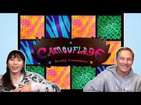 Camouflage Board Game Preview - Kickstarter May 3, 2022