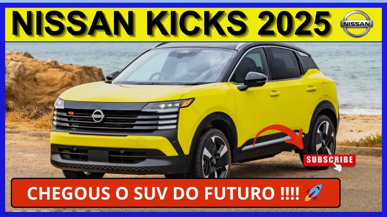 "🔥 Conheça o NOVO Nissan Kicks 2025! 🚗 "Chegou o SUV do futuro! 🚀"