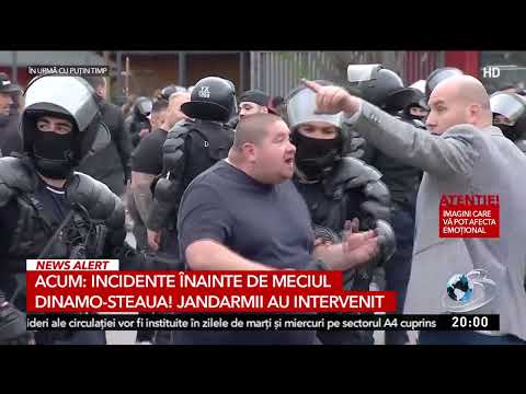 Incidente înainte de meciul Dinamo - Steaua de pe Arena Națională
