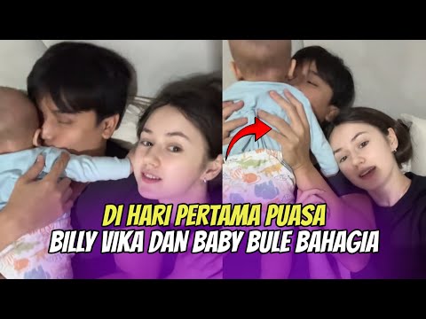 ON THE FIRST DAY OF FASTING, VIKA KOLESNAYA, BILLY SYAHPUTRA AND BABY BULE ARE HAPPY