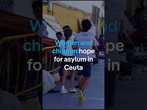 Women and children hope for asylum in Ceuta | DW News