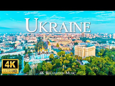 Ukraine 4K - Scenic Relaxation Film -  Amazing Beautiful Nature Scenery & Relaxing Music