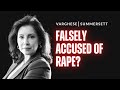 What should you do if you are falsely accused of sexual assault?