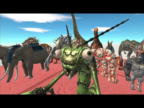 DINOSAUR RACE 19(all units race) - Animal Revolt Battle Simulator