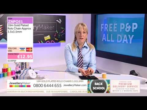 Jewellery Maker Live 9/09/2016 - 8am - 1pm