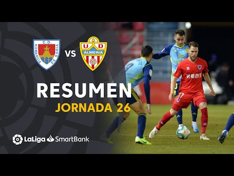 Highlights CD Numancia vs UD Almeria (1-1)