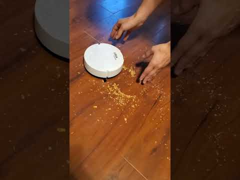 $20 sweeping robot vacuum vs $100 vacuum #shorts #funny #amazon #powerforce #vacuumcleaner