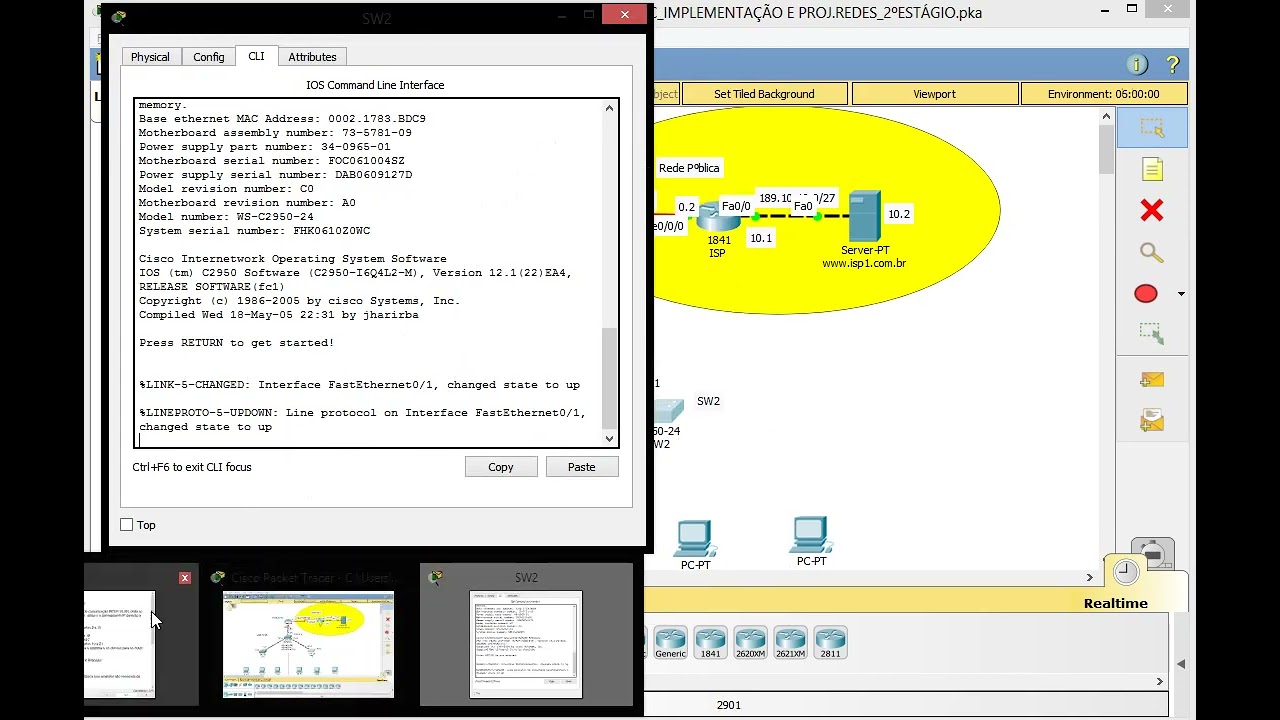 IMPLEMENTAÇÃO E PROJETO DE REDES - CCNA 2 - ROUTING PROTOCOLS & CONCEPTS
