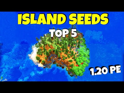 Top 5 PERFECT Survival Island Seeds for Minecraft 1.20 PE YOU NEED TO TRY! Minecraft Bedrock 1.20