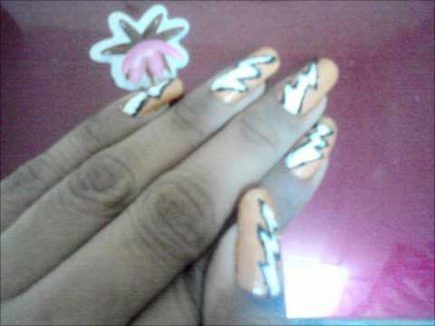 Storming Nail Design Theme by Shilpi@titanic music- (Indian Nail Design Channel By SHILPI )