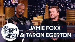 Jamie Foxx &amp; Taron Egerton Talk About Robin Hood