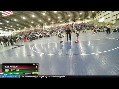 71 Lbs Cons. Round 2 - Alex Resendiz, American Falls WC Vs Otto Huffman, COWA 59a5