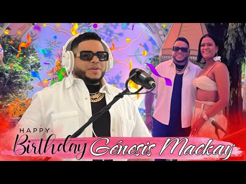 HBD GENESIS MACKAY DESDE BAYAGUANA  EN VIVO DJ JOE CATADOR