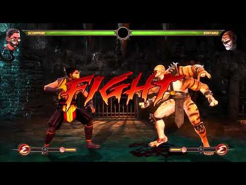 Mortal Kombat 9 - Scorpion MK1 New Era - Expert Ladder - Gameplay