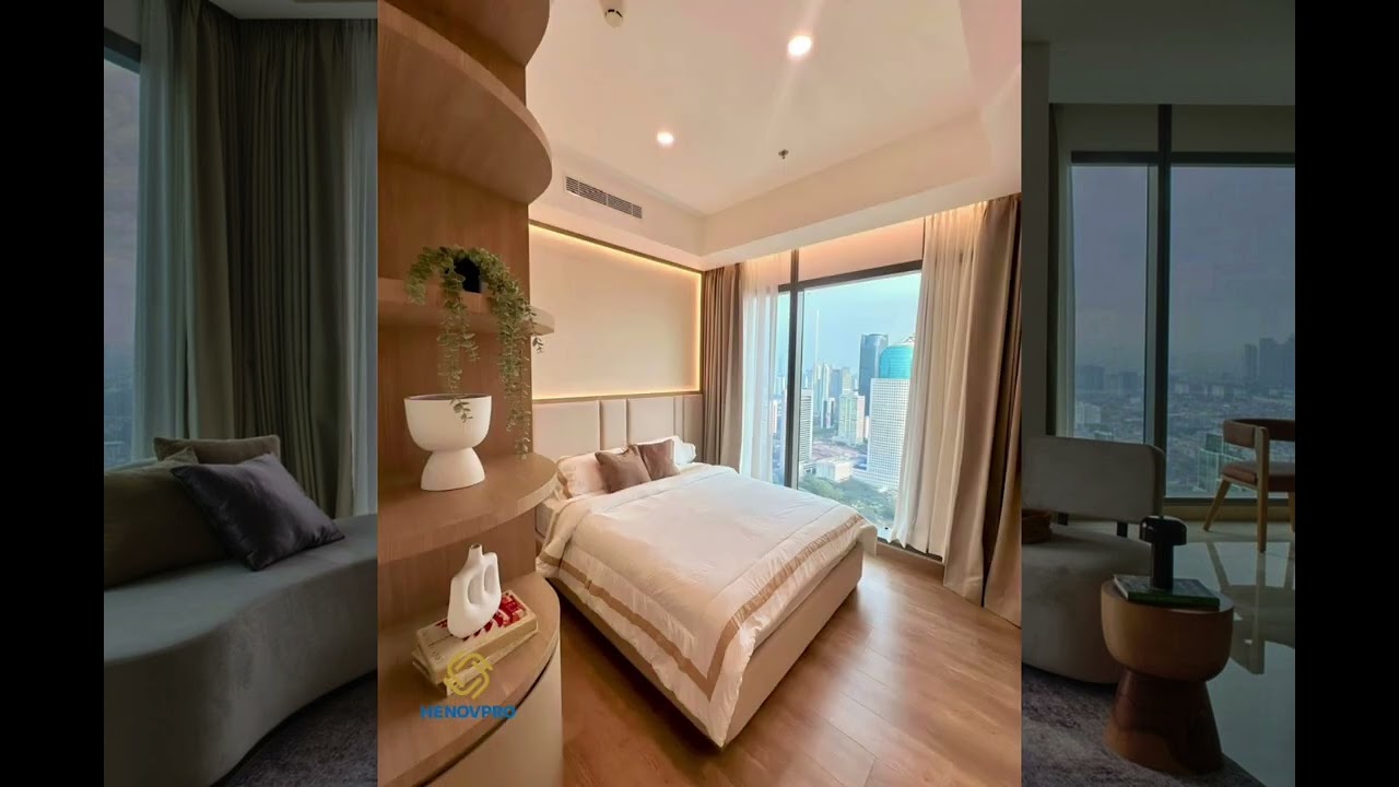 Disewa 57 Promenade 3+1Br Full Modern Furnish Lokasi Strategis