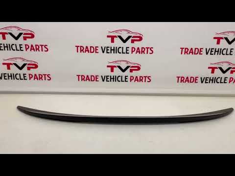 Fits BMW 5 Series F10 Rear Trunk Boot Lip Spoiler High Kick Performance Style Gloss Black video