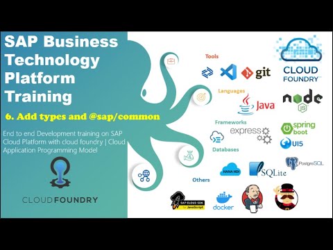 06 Working with Aspects in Cloud Application Programming Model | cds commons | SAP BTP Training