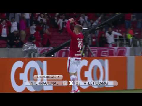 Brasileirão 2016 - Internacional 2 x 0 Atlético Mineiro